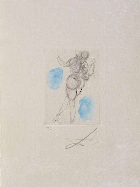 GUILLAUME APOLLINAIRE : Huit poesies suivies des eaux-fortes retouches  la main par Dal.  - Asta 	Libri, autografi e manoscritti - Associazione Nazionale - Case d'Asta italiane