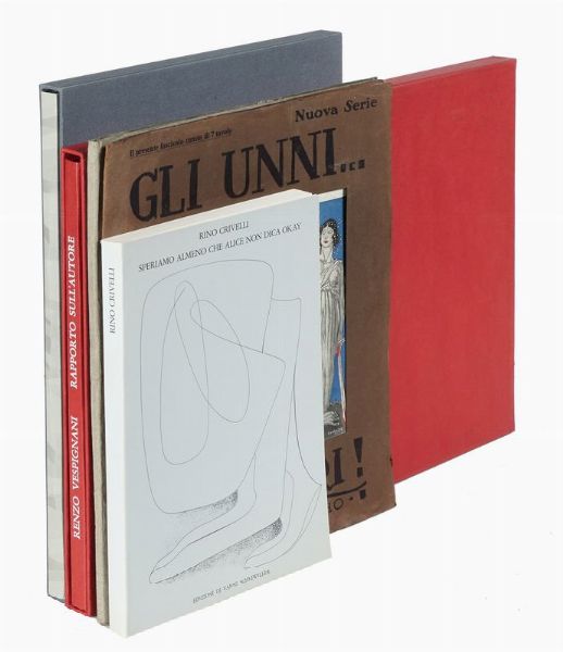 DECIMO MAGNO AUSONIO : La Mosella. Versione di Giuseppe Pontiggia. Incisioni di Leo Lionni.  - Asta 	Libri, autografi e manoscritti - Associazione Nazionale - Case d'Asta italiane