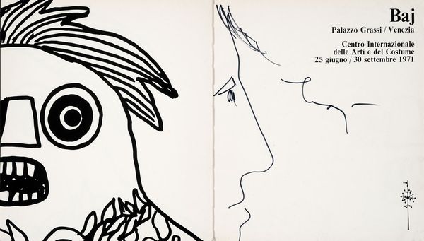 ENRICO BAJ : Baj. Palazzo Grassi / Venezia. Centro Internazionale dele Arti e del Costume. 25 giugno / 30 settembre 1971.  - Asta 	Libri, autografi e manoscritti - Associazione Nazionale - Case d'Asta italiane