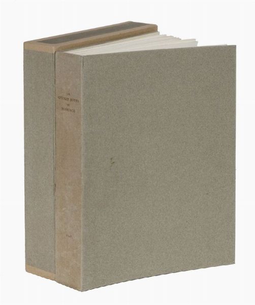 REN BEN SUSSAN : Les quinze joyes de mariage [...] bois originaux de Ren Ben Sussan.  - Asta 	Libri, autografi e manoscritti - Associazione Nazionale - Case d'Asta italiane