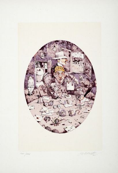 RAFFAELE CARRIERI : Xilografia, Acquaforte, Litografia. Tre tecniche grafiche. Maccari, Manfredi, Possenti.  - Asta 	Libri, autografi e manoscritti - Associazione Nazionale - Case d'Asta italiane