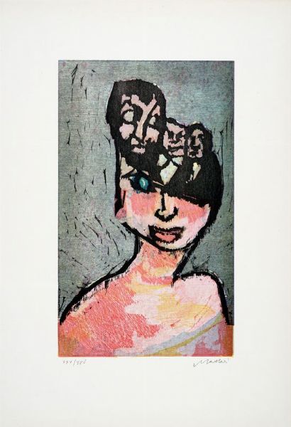 RAFFAELE CARRIERI : Xilografia, Acquaforte, Litografia. Tre tecniche grafiche. Maccari, Manfredi, Possenti.  - Asta 	Libri, autografi e manoscritti - Associazione Nazionale - Case d'Asta italiane