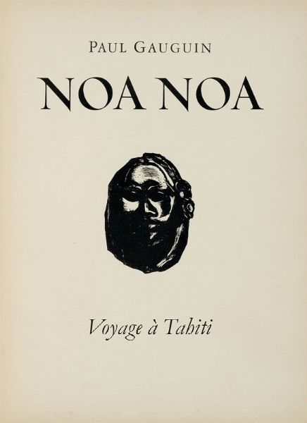 PAUL GAUGUIN : Noa Noa Voyage � Tahiti.  - Asta 	Libri, autografi e manoscritti - Associazione Nazionale - Case d'Asta italiane