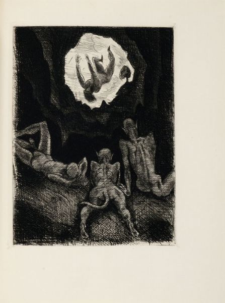 JOHANN WOLF (VON) GOETHE : Ce livre contient la malheureuse histoire du docteur Faust [...] traduite par Grard de Nerval avec [...] des gravures de Daragns.  - Asta 	Libri, autografi e manoscritti - Associazione Nazionale - Case d'Asta italiane