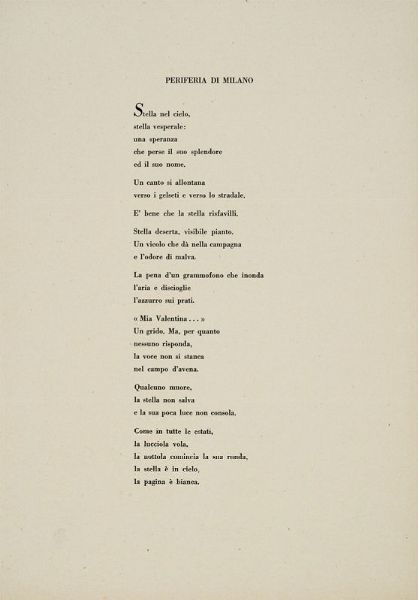 VINCENZO GUARNACCIA : Ottave siciliane. Con disegni di Giuseppe Migneco.  - Asta 	Libri, autografi e manoscritti - Associazione Nazionale - Case d'Asta italiane