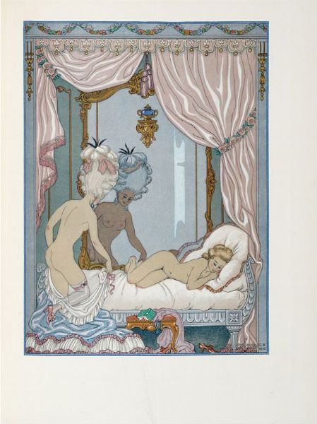PIERRE AMBROISE FRANOIS CHODERLOS (DE) LACLOS : Les Liaisons Dangereuses. Tome I (-II). Illustrations en couleurs de George Barbier.  - Asta 	Libri, autografi e manoscritti - Associazione Nazionale - Case d'Asta italiane