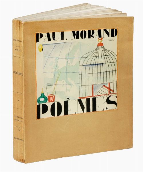 PAUL MORAND : Pomes [...] Illustr de seize aquarelles de Georges Gaudion.  - Asta 	Libri, autografi e manoscritti - Associazione Nazionale - Case d'Asta italiane