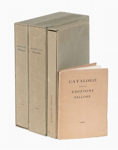 FRANOIS RABELAIS : Gargantua.  - Asta 	Libri, autografi e manoscritti - Associazione Nazionale - Case d'Asta italiane