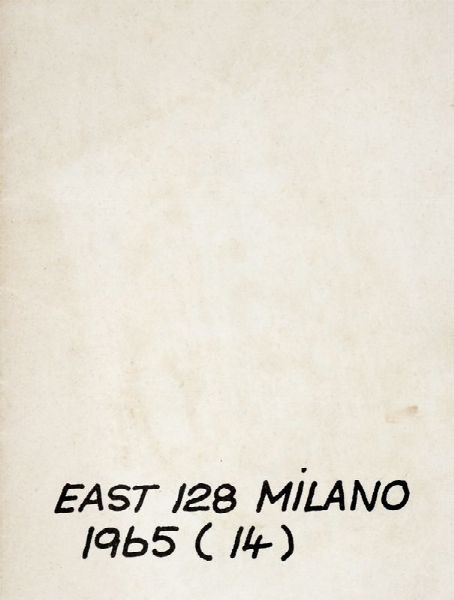 ETTORE SOTTSASS : [Sbaang]. [East 128 (n. 14)].  - Asta 	Libri, autografi e manoscritti - Associazione Nazionale - Case d'Asta italiane