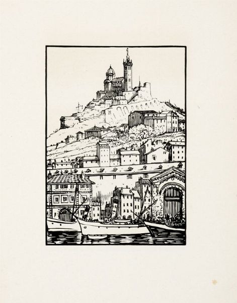 ANDR� SUAR�S : Marsiho. Bois grav�s de Louis Jou.  - Asta 	Libri, autografi e manoscritti - Associazione Nazionale - Case d'Asta italiane