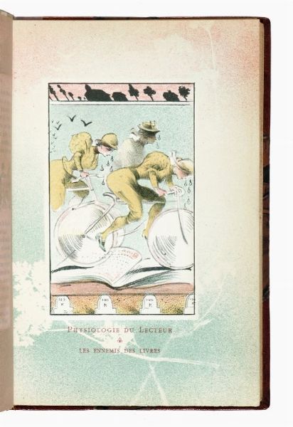 OCTAVE UZANNE : La Nouvelle Bibliopolis. Voyage d'un novateur Au Pays des N�o-Icono-Bibliomanes.  - Asta 	Libri, autografi e manoscritti - Associazione Nazionale - Case d'Asta italiane