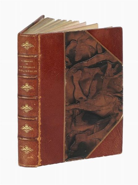 OCTAVE UZANNE : La Nouvelle Bibliopolis. Voyage d'un novateur Au Pays des N�o-Icono-Bibliomanes.  - Asta 	Libri, autografi e manoscritti - Associazione Nazionale - Case d'Asta italiane