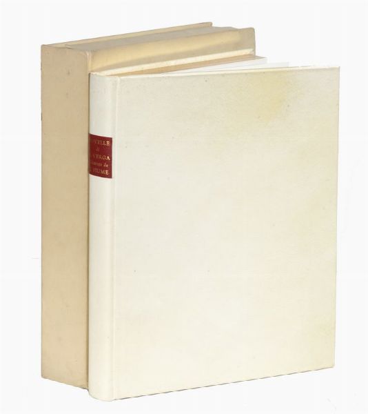 GIOVANNI VERGA : Otto novelle. Illustrazioni di Salvatore Fiume.  - Asta 	Libri, autografi e manoscritti - Associazione Nazionale - Case d'Asta italiane