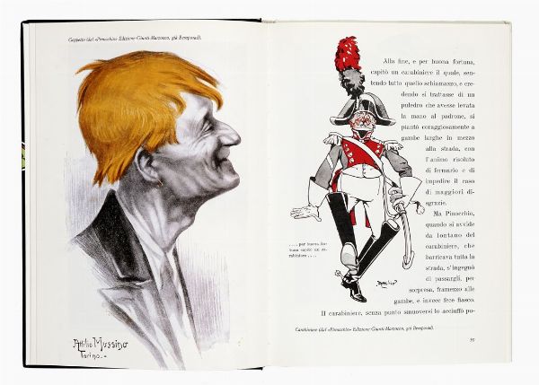 Lotto di 5 opere su Pinocchio.  - Asta 	Libri, autografi e manoscritti - Associazione Nazionale - Case d'Asta italiane