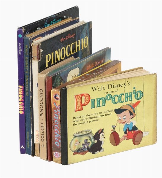 Raccolta di 8 edizioni Walt Disney.  - Asta 	Libri, autografi e manoscritti - Associazione Nazionale - Case d'Asta italiane