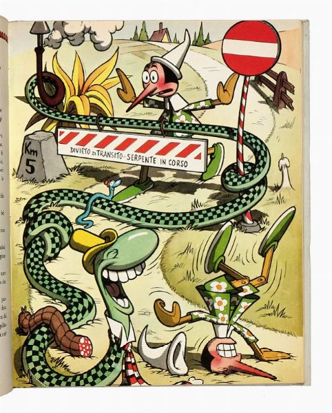 Lotto di 2 edizioni di Pinocchio.  - Asta 	Libri, autografi e manoscritti - Associazione Nazionale - Case d'Asta italiane