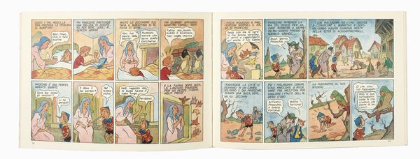 Raccolta di 13 edizioni di Pinocchio.  - Asta 	Libri, autografi e manoscritti - Associazione Nazionale - Case d'Asta italiane