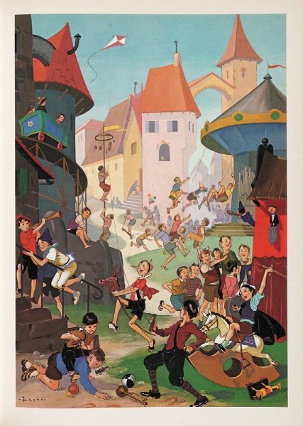 Raccolta di 9 edizioni di Pinocchio.  - Asta 	Libri, autografi e manoscritti - Associazione Nazionale - Case d'Asta italiane