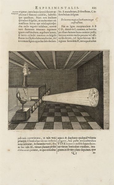 ATHANASIUS KIRCHER : Physiologia Kircheriana experimentalis, qua summa argumentorum multitudine & varietate naturalium rerum scientia per experimenta physica, mathematica, medica, chymica, musica, magnetica, mechanica comprobatur atque stabilitur.  - Asta 	Libri, autografi e manoscritti - Associazione Nazionale - Case d'Asta italiane