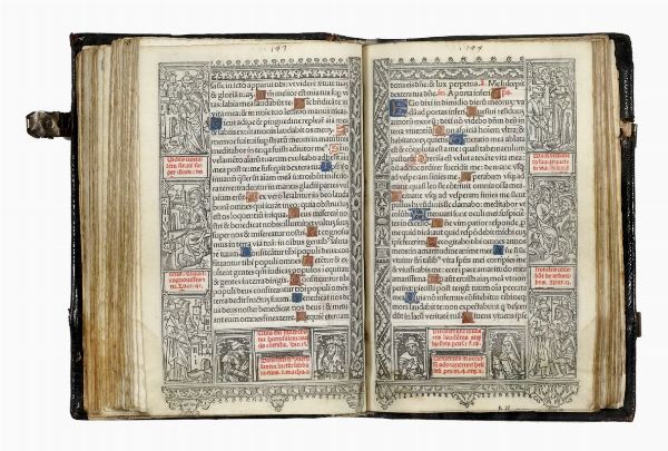 Hore dive virginis Marie secundum verum usum Romanum.  - Asta 	Libri, autografi e manoscritti - Associazione Nazionale - Case d'Asta italiane