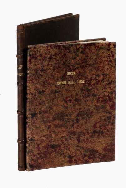 La libert trionfante ode nell'occasione della celebre funzione delle Tasche dell'eccellentissima republica di Lucca.  - Asta 	Libri, autografi e manoscritti - Associazione Nazionale - Case d'Asta italiane