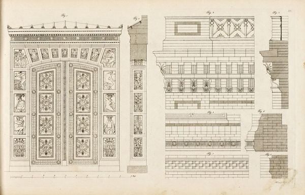 Lotto composto di incisioni architettoniche del XIX secolo.  - Asta 	Libri, autografi e manoscritti - Associazione Nazionale - Case d'Asta italiane