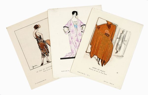 Gazette du Bon Ton. Art  - Modes & Frivolits. N 10, 1920.  - Asta 	Libri, autografi e manoscritti - Associazione Nazionale - Case d'Asta italiane