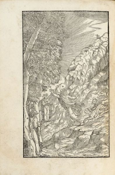 DANTE ALIGHIERI : La Commedia [...] con la nova esposizione di Alessandro Vellutello.  - Asta 	Libri, autografi e manoscritti - Associazione Nazionale - Case d'Asta italiane