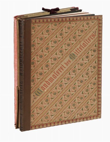 WILLIAM JAMES AUDSLEY : Dekorative Wandmalerei des Mittelalters...  - Asta 	Libri, autografi e manoscritti - Associazione Nazionale - Case d'Asta italiane