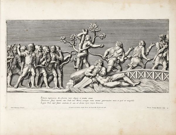 PIETRO SANTI BARTOLI : Sigismundi Augusti Mantuam Adeuntis Profectio ac Triumphus.  - Asta 	Libri, autografi e manoscritti - Associazione Nazionale - Case d'Asta italiane