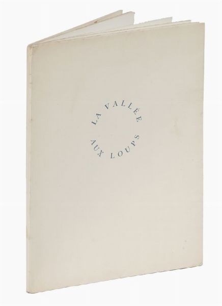 CHARLES BOUTMY : La vall�e aux loups.  - Asta 	Libri, autografi e manoscritti - Associazione Nazionale - Case d'Asta italiane