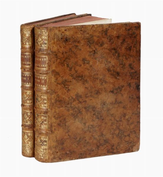 CHARLES-ETIENNE BRISEUX : Architecture moderne ou l'art de bien batir pour toutes sortes de personnes tant pour les maisons des particuliers que pour les palais... Tome premier (-second).  - Asta 	Libri, autografi e manoscritti - Associazione Nazionale - Case d'Asta italiane