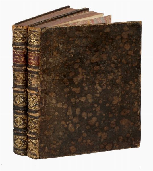 JEAN-JACQUES BURLAMAQUI : Principes du droit naturel.  - Asta 	Libri, autografi e manoscritti - Associazione Nazionale - Case d'Asta italiane