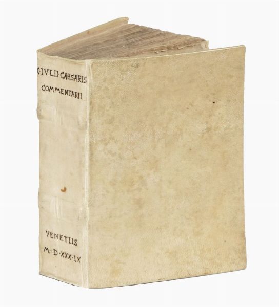 GAIUS JULIUS CAESAR : Commentarii, Scholijs, & Annotatonibus D. Henrici Glareani illustrati...  - Asta 	Libri, autografi e manoscritti - Associazione Nazionale - Case d'Asta italiane