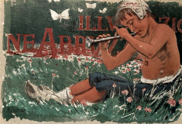 Basilio Cascella : L'illustrazione abruzzese. Fascicoli I-V.  - Asta 	Libri, autografi e manoscritti - Associazione Nazionale - Case d'Asta italiane