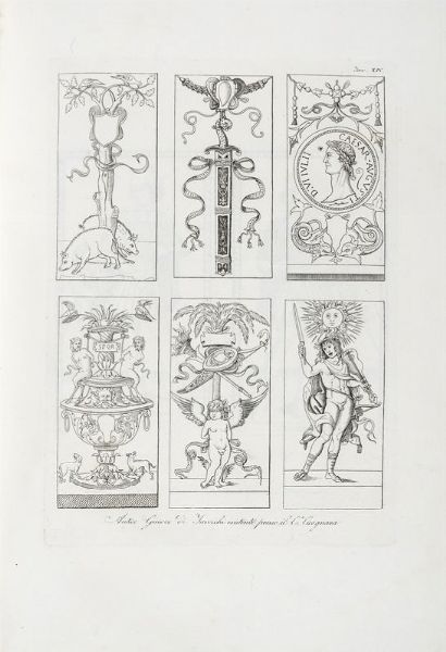 LEOPOLDO CICOGNARA : Memorie spettanti alla storia della calcografia.  - Asta 	Libri, autografi e manoscritti - Associazione Nazionale - Case d'Asta italiane