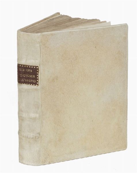 Giovan Battista Della Porta : Della fisionomia dell'huomo, Libri Sei...  - Asta 	Libri, autografi e manoscritti - Associazione Nazionale - Case d'Asta italiane