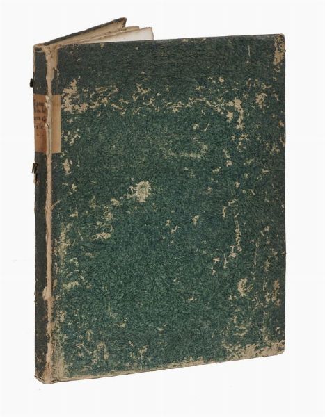 ANTONIO GINESI : Nuovo corso di architettura civile dedotta dai migliori monumenti greci, latini e italiani nel Cinquecento.  - Asta 	Libri, autografi e manoscritti - Associazione Nazionale - Case d'Asta italiane