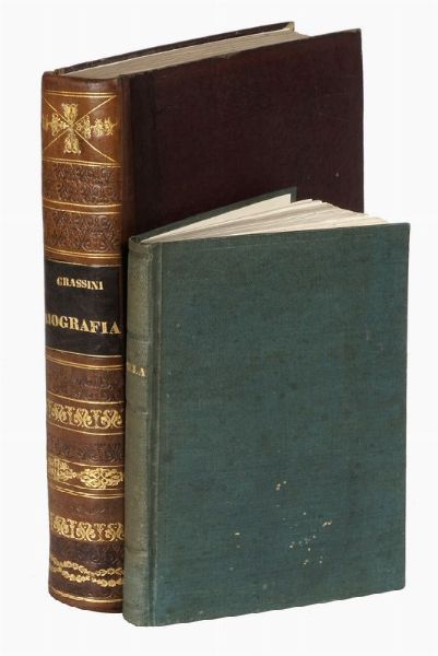 FERDINANDO GRASSINI : Biografia dei pisani illustri.  - Asta 	Libri, autografi e manoscritti - Associazione Nazionale - Case d'Asta italiane