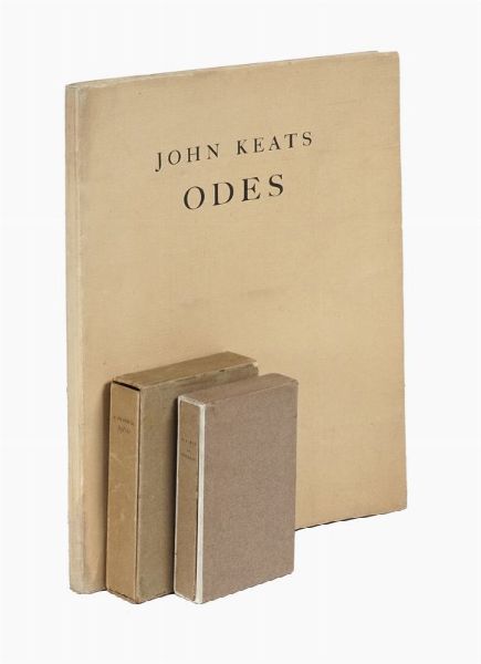 JOHN KEATS : Odes.  - Asta 	Libri, autografi e manoscritti - Associazione Nazionale - Case d'Asta italiane