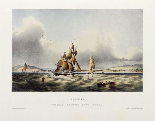 JOSEPH BARTHOLOMEW KIDD : Views of Jamaica. Volume I (-II).  - Asta 	Libri, autografi e manoscritti - Associazione Nazionale - Case d'Asta italiane