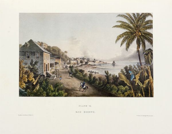 JOSEPH BARTHOLOMEW KIDD : Views of Jamaica. Volume I (-II).  - Asta 	Libri, autografi e manoscritti - Associazione Nazionale - Case d'Asta italiane
