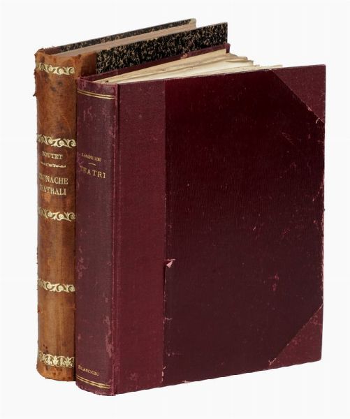 PAOLO LANDRIANI : Osservazioni sui difetti prodotti nei teatri dalla cattiva costruzione del palco scenico e su alcune inavvertenze nel dipingere le decorazioni...  - Asta 	Libri, autografi e manoscritti - Associazione Nazionale - Case d'Asta italiane