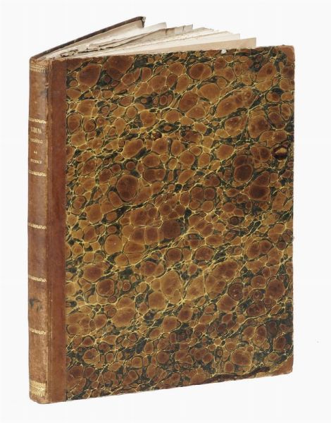 GIAMBATTISTA MEDUNA : Il teatro la Fenice in Venezia edificato dall'architetto Antonio Selva nel 1792 e ricostruito in parte il 1836...  - Asta 	Libri, autografi e manoscritti - Associazione Nazionale - Case d'Asta italiane