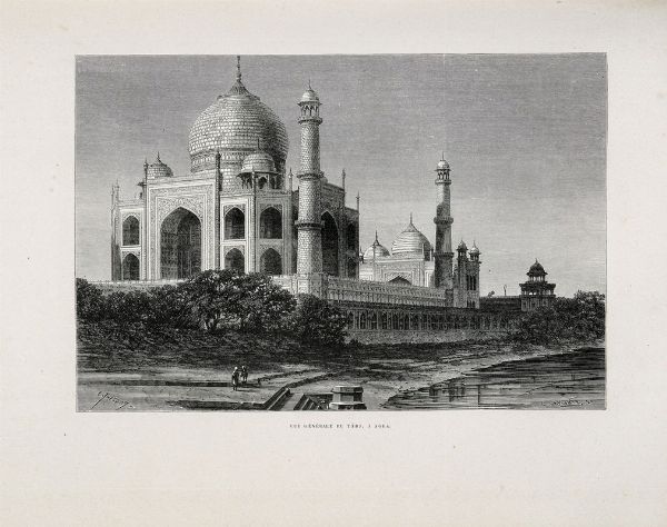 LOUIS ROUSSELET : L'Inde des Rajahs. Voyage dans l'Inde Centrale...  - Asta 	Libri, autografi e manoscritti - Associazione Nazionale - Case d'Asta italiane