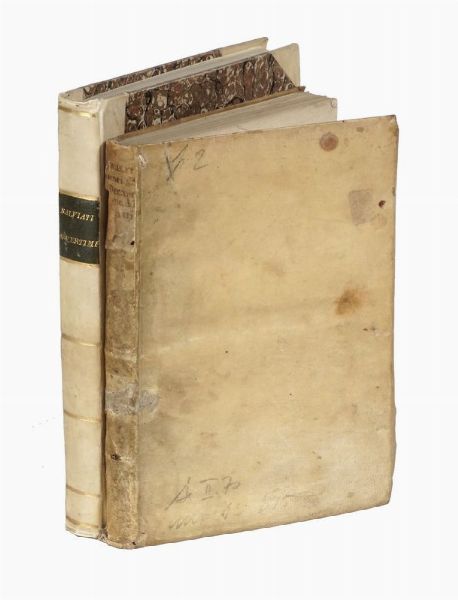 LEONARDO SALVIATI : Degli avvertimenti della lingua sopra'l Decamerone... Volume primo (-secondo).  - Asta 	Libri, autografi e manoscritti - Associazione Nazionale - Case d'Asta italiane