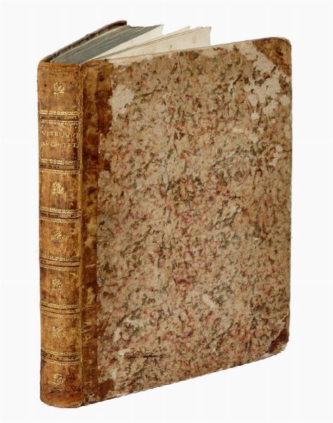 MARCUS POLLIO VITRUVIUS : L'Architettura [...] Tradotta e comentata dal Marchese Berardo Galiani [...] Edizione seconda...  - Asta 	Libri, autografi e manoscritti - Associazione Nazionale - Case d'Asta italiane