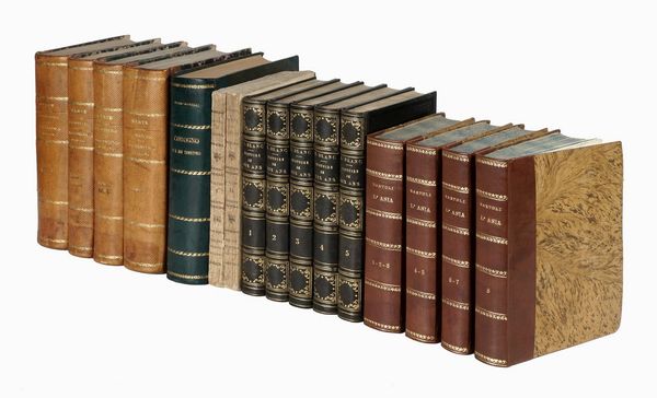 Lotto di 5 opere di storia.  - Asta 	Libri, autografi e manoscritti - Associazione Nazionale - Case d'Asta italiane