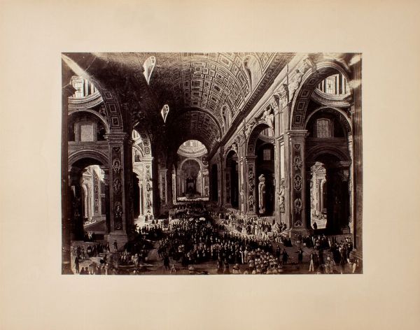 Raccolta di 35 grandi stampe all'albumina raffiguranti vedute di Roma, realizzate dal fotografo Tommaso Cuccioni.  - Asta 	Libri, autografi e manoscritti - Associazione Nazionale - Case d'Asta italiane