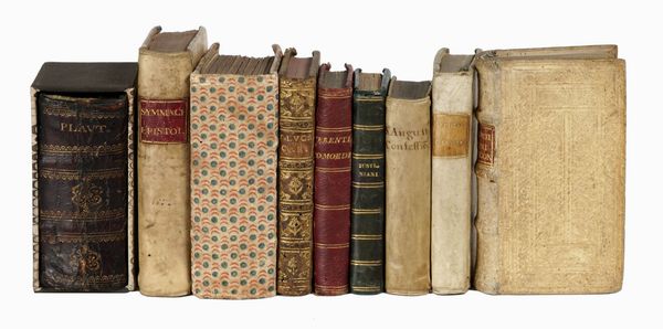 TITUS CARUS LUCRETIUS : Lotto di 9 opere di letteratura classica.  - Asta 	Libri, autografi e manoscritti - Associazione Nazionale - Case d'Asta italiane